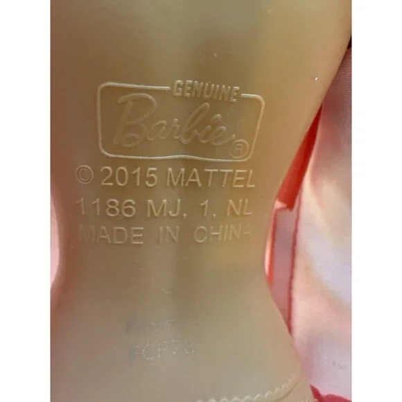 Mattel Blonde Fashion Doll 2015 W/Cute Denim Outfit W/Boots R49HF Authentic - Picture 5 of 9